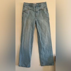 Light wash Abercrombie jeans
